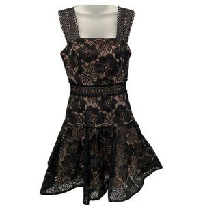 Blondie Nites Black Lace Dress, Size 3, NWT
